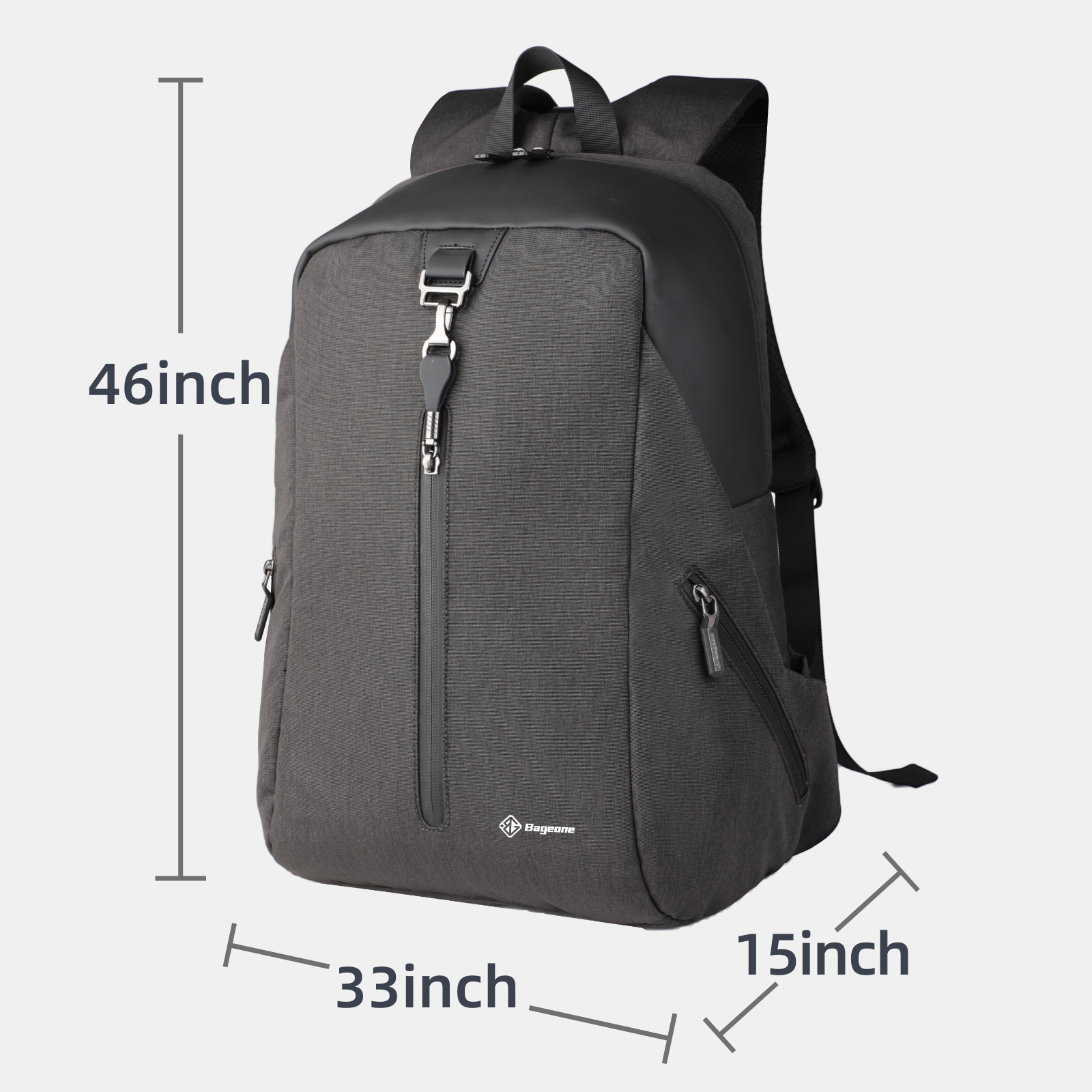 OLLVU Casual Outdoor Sports Mens Lightweight Fashion Travel Backpack Large Capacity Zipper Laptop Backpack 48 16 31cm 